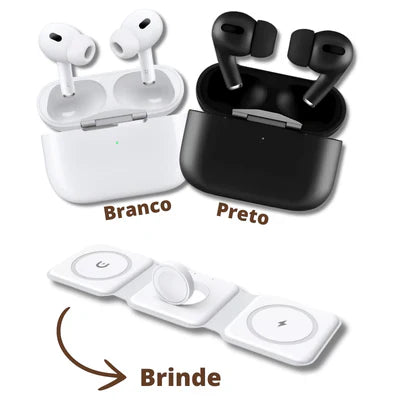 Fone EarPro para Android e iPhone com BRINDE + FRETE GRÁTIS 📦