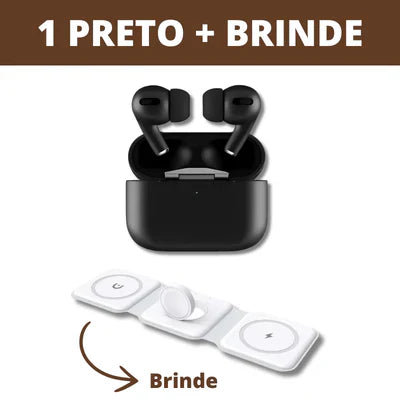 Fone EarPro para Android e iPhone com BRINDE + FRETE GRÁTIS 📦