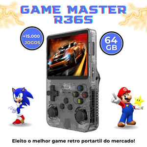 Game Master R36S - Game Retro Portatil