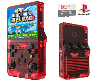 Portátil R36S™ Original - 21.500 Jogos de 20+ Consoles (180 dias de Garantia)